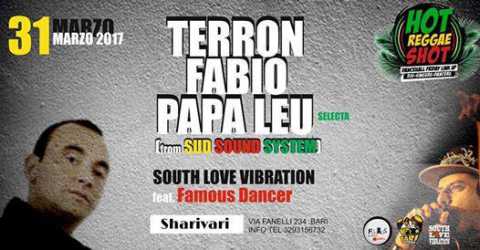 Bari, dancehall di musica reggae allo Sharivari club 